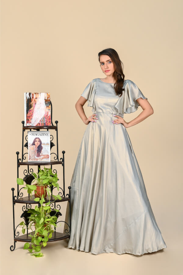 Grey Sweetheart Long Formal Dress With Beads,pl0763 on Luulla
