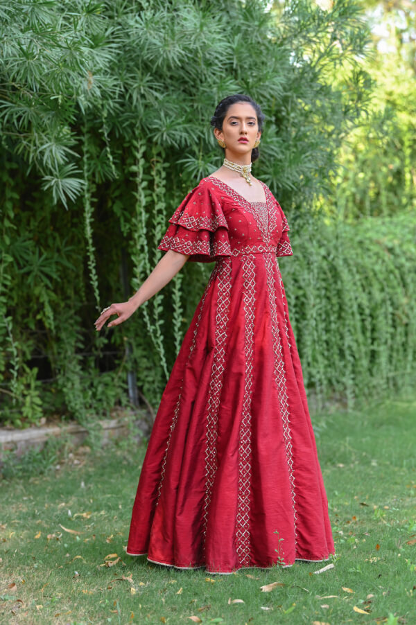 Zuhair Murad ERIKA Long Sleeves Ruffle Wedding Dress HK | Designer Bridal  Room